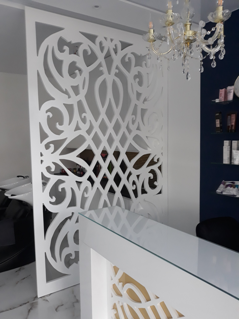 Interior Decorations - 3d Wave Panels and parametric products - www.wallwithwaves.com