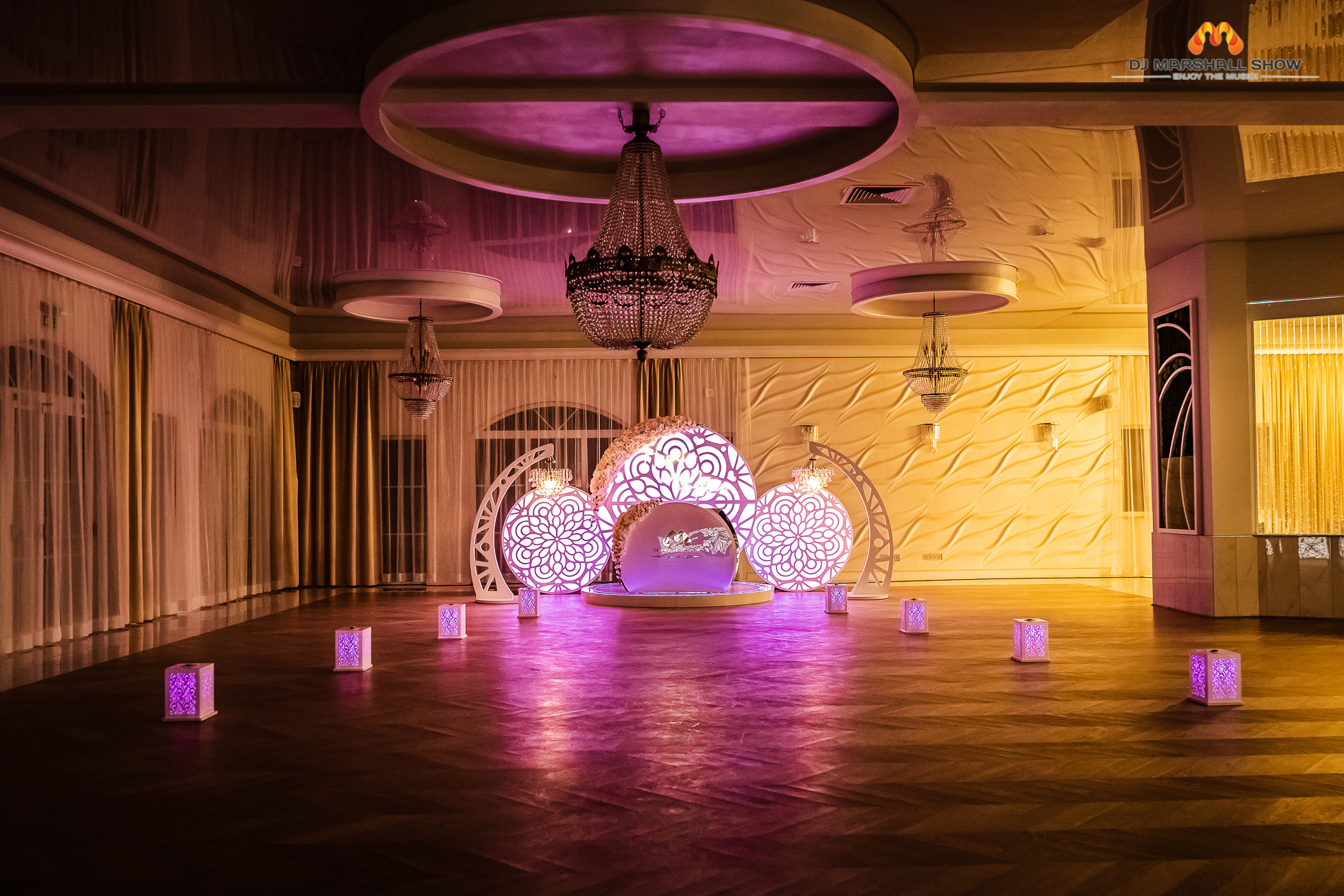 Glamour stage decoration, stage, Dj setup - Service Plast 